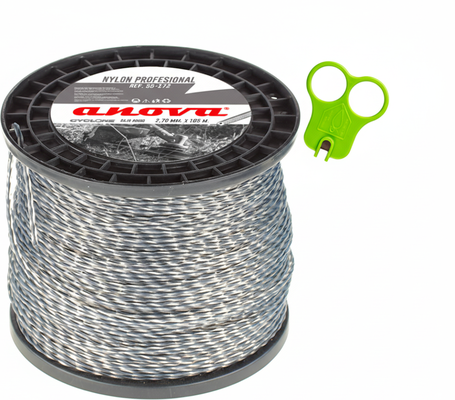 Hilo Desbrozadora Nylon Cyclone 2,7mm 185 Metros